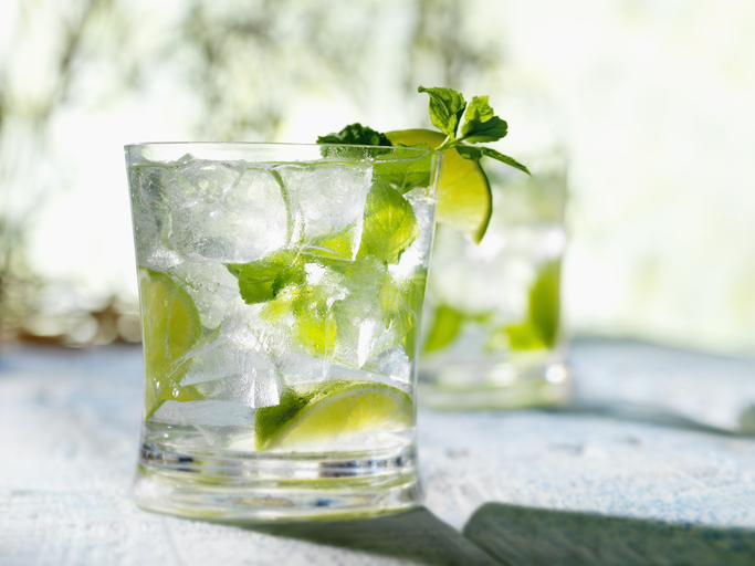 Mojitos with Mint & Lime -Photographed on Hasselblad H1-22mb Camera