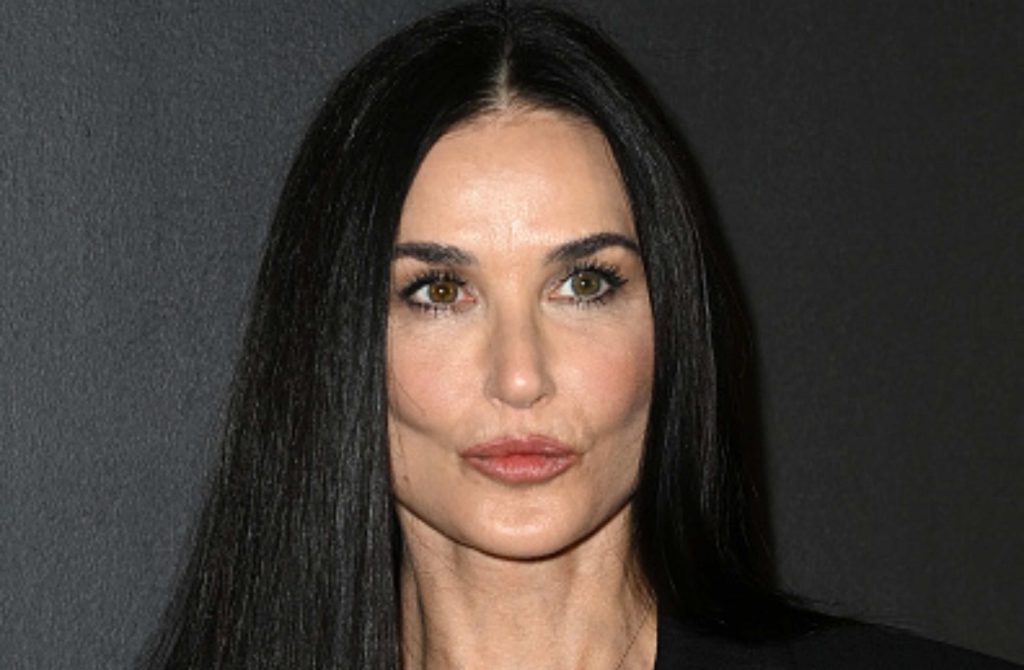 The soon-to-be 60-year-old Demi Moore's body is still a bombshell in a